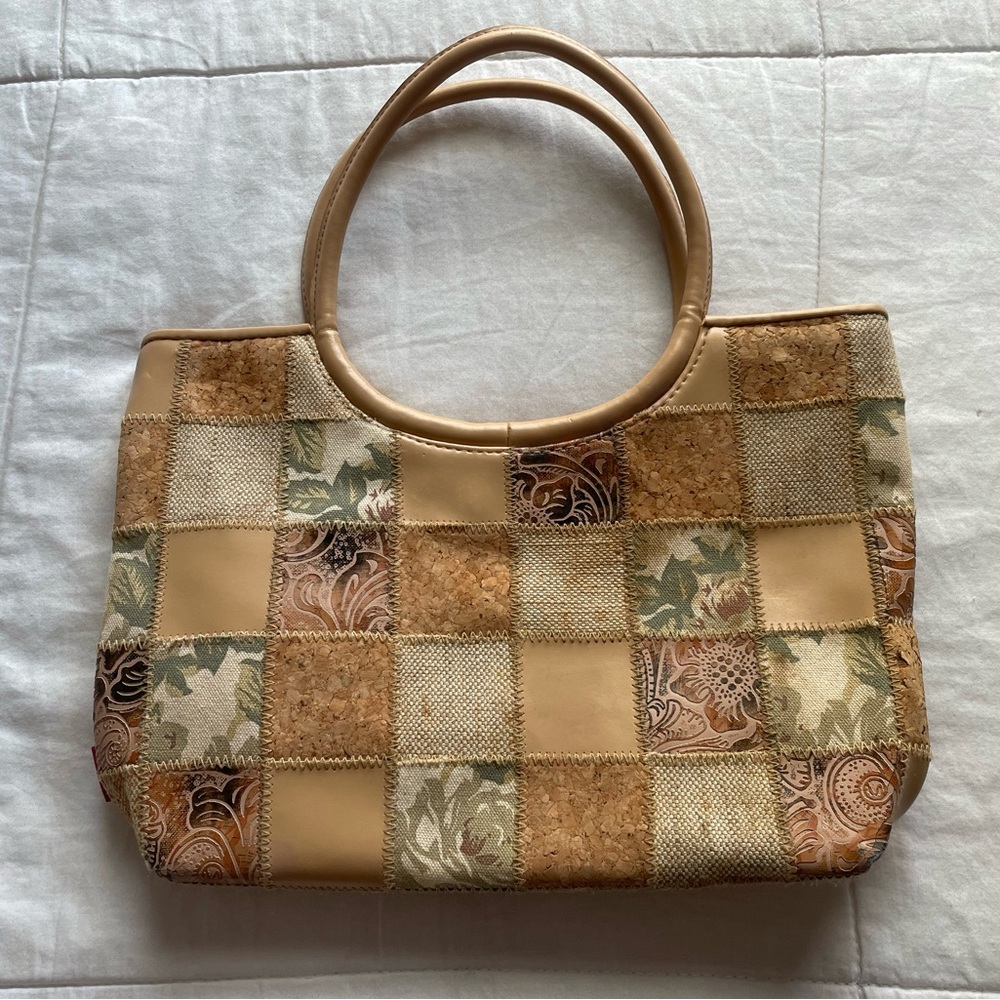 Y2k Patchwork Mini Shoulder Bag Cottagecore Coast… - image 1